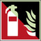 Panneau de sécurité phosphorescent - Extincteur d'incendie